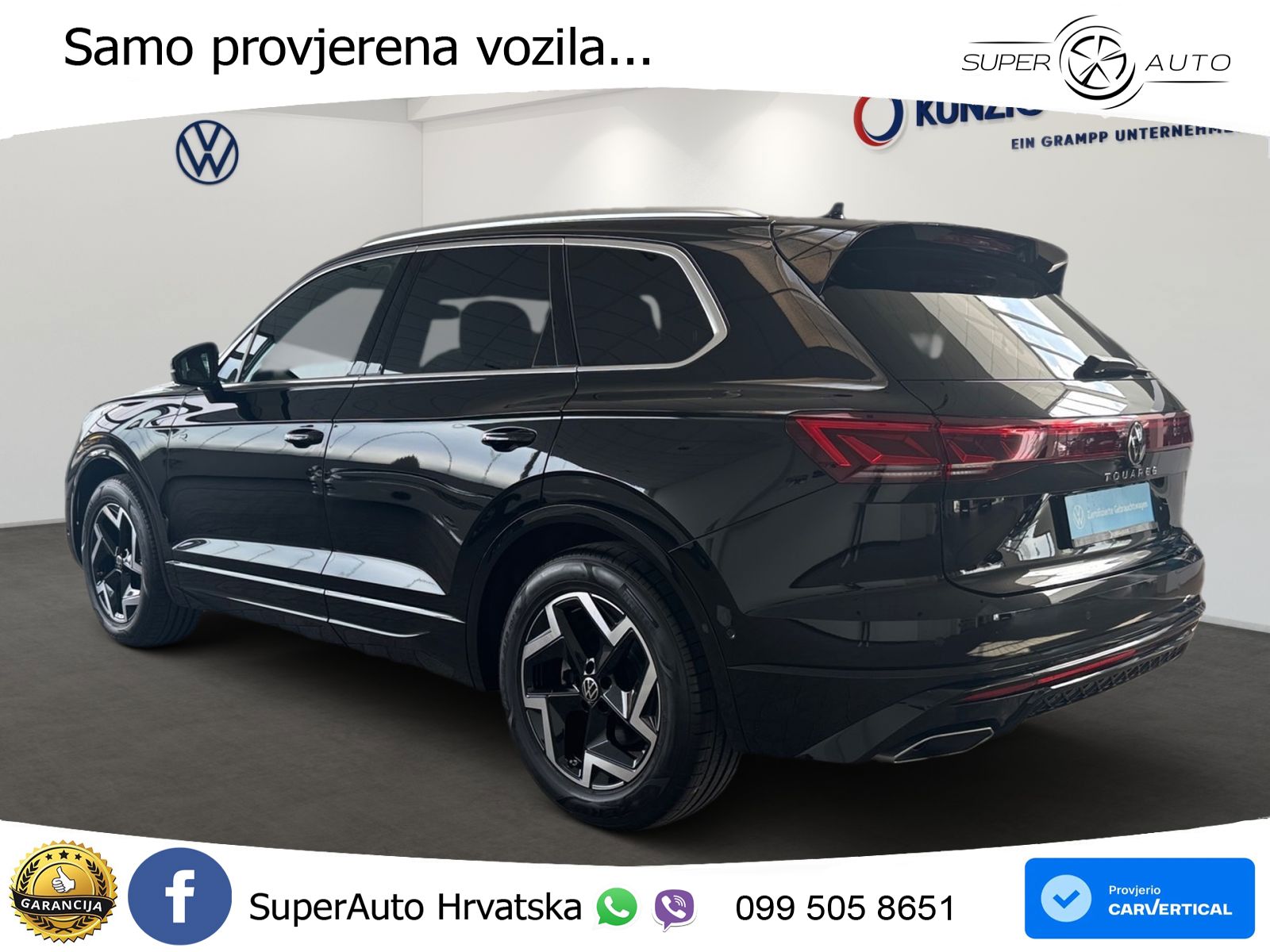 Volkswagen Touareg 3.0 V6 TDI (286 KS) 4MOTION Tiptronic ZRAČNI+ACC+4xGR SJED+KAM