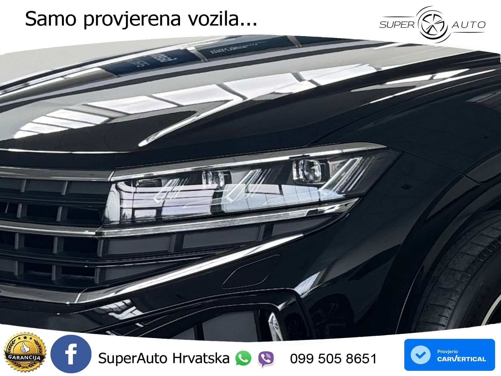 Volkswagen Touareg 3.0 V6 TDI (286 KS) 4MOTION Tiptronic ZRAČNI+ACC+4xGR SJED+KAM