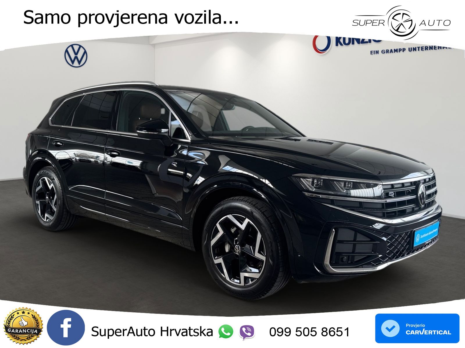Volkswagen Touareg 3.0 V6 TDI (286 KS) 4MOTION Tiptronic ZRAČNI+ACC+4xGR SJED+KAM