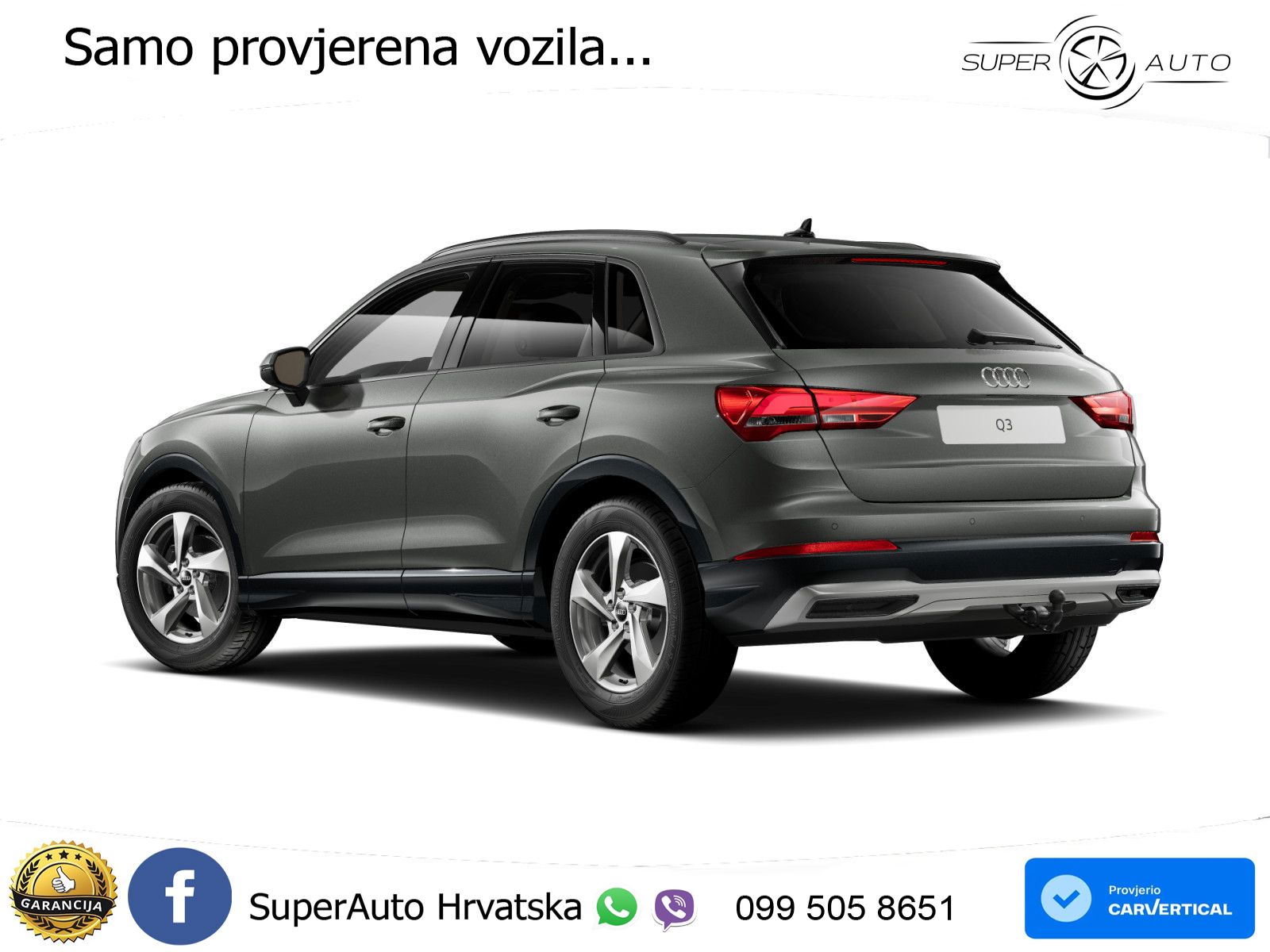Audi Q3 35 TFSI (150 KS) S tronic advanced LED+GR SJED+ACC