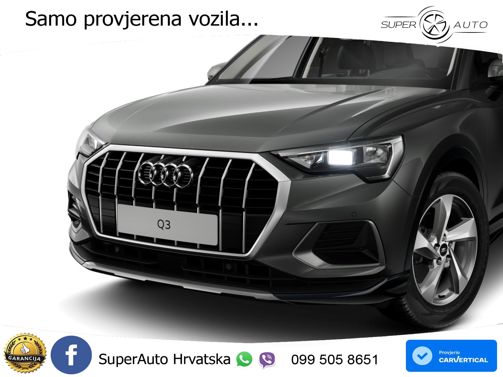 Audi Q3 35 TFSI (150 KS) S tronic advanced LED+GR SJED+ACC