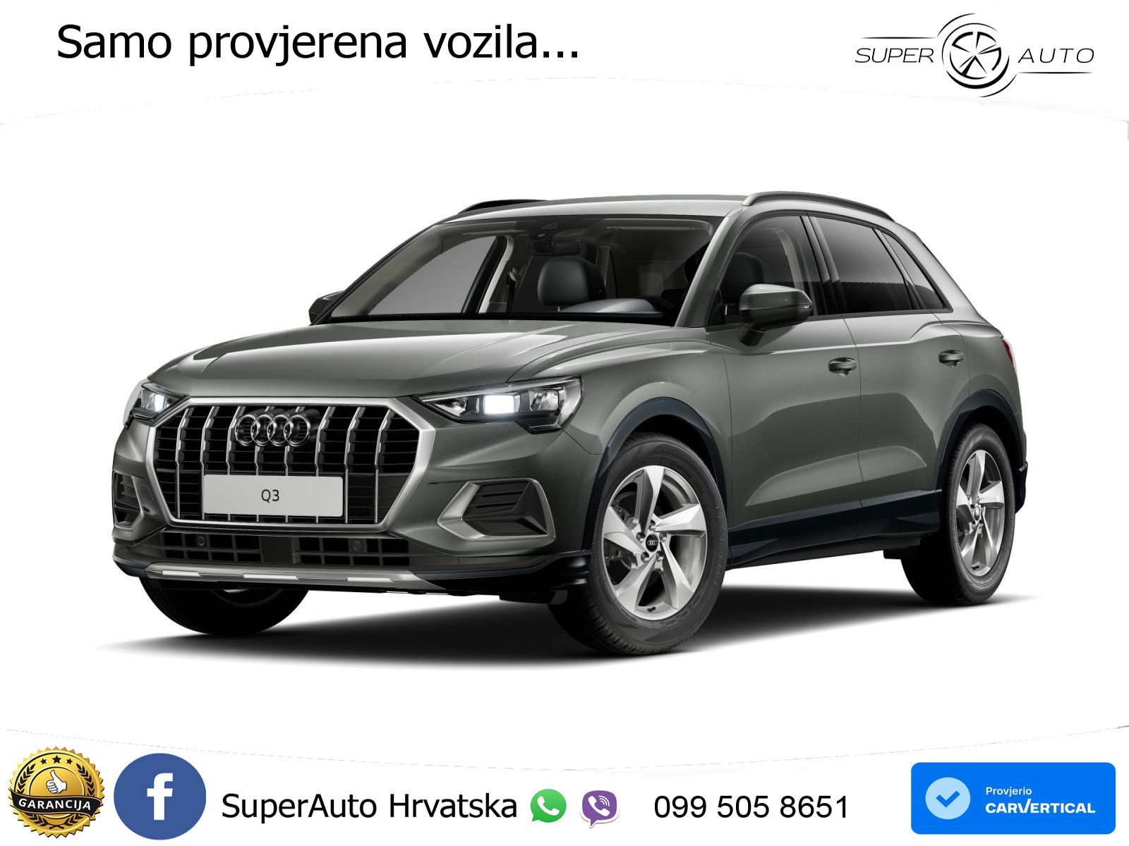 Audi Q3 35 TFSI (150 KS) S tronic advanced LED+GR SJED+ACC
