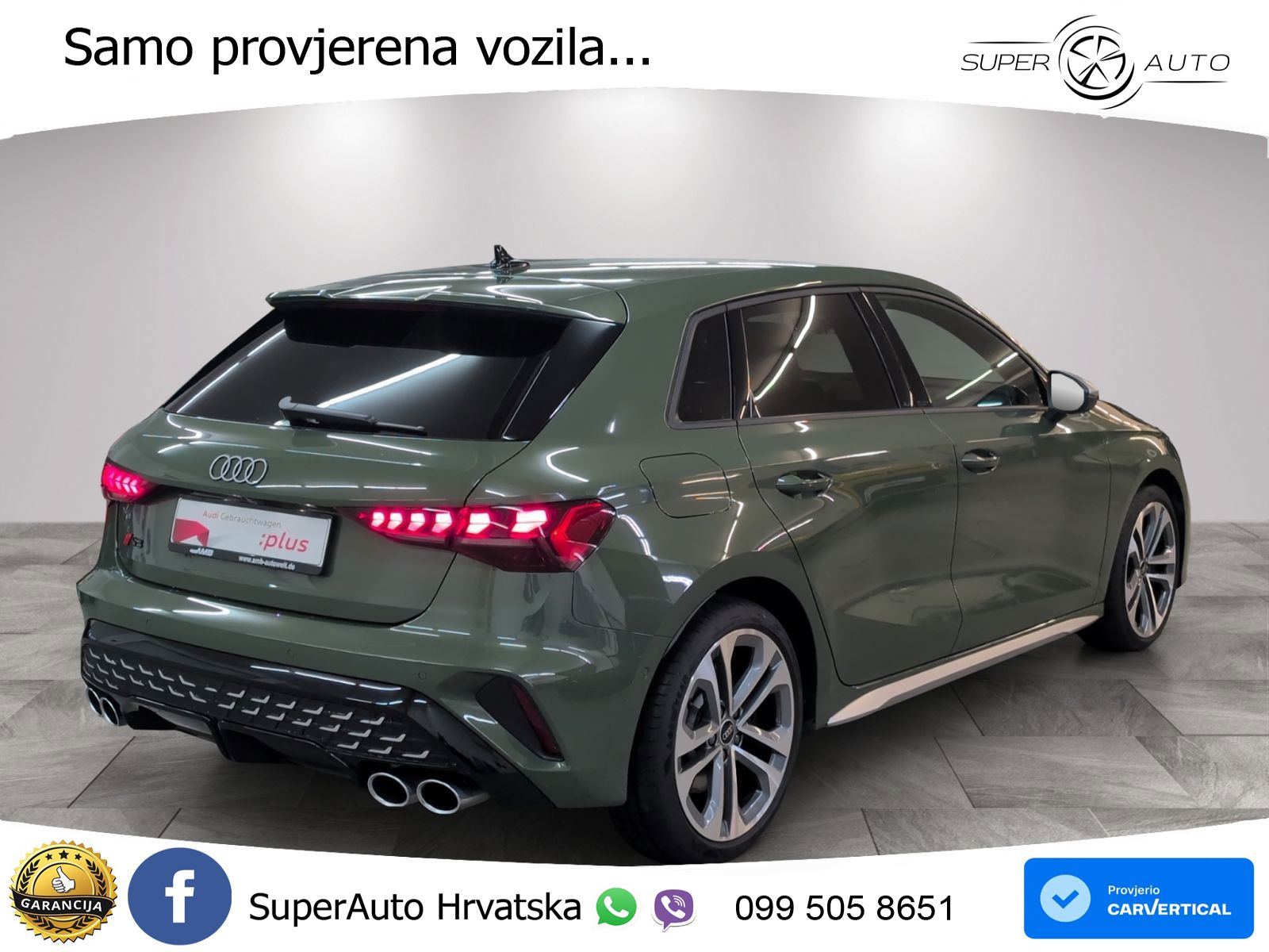 Audi S3 2.0 TFSI (333 KS) quattro S tronic LED+ACC