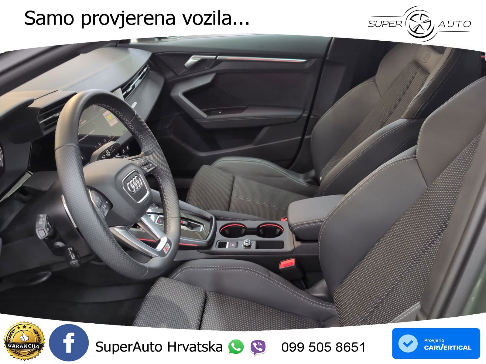 Audi S3 2.0 TFSI (333 KS) quattro S tronic LED+ACC