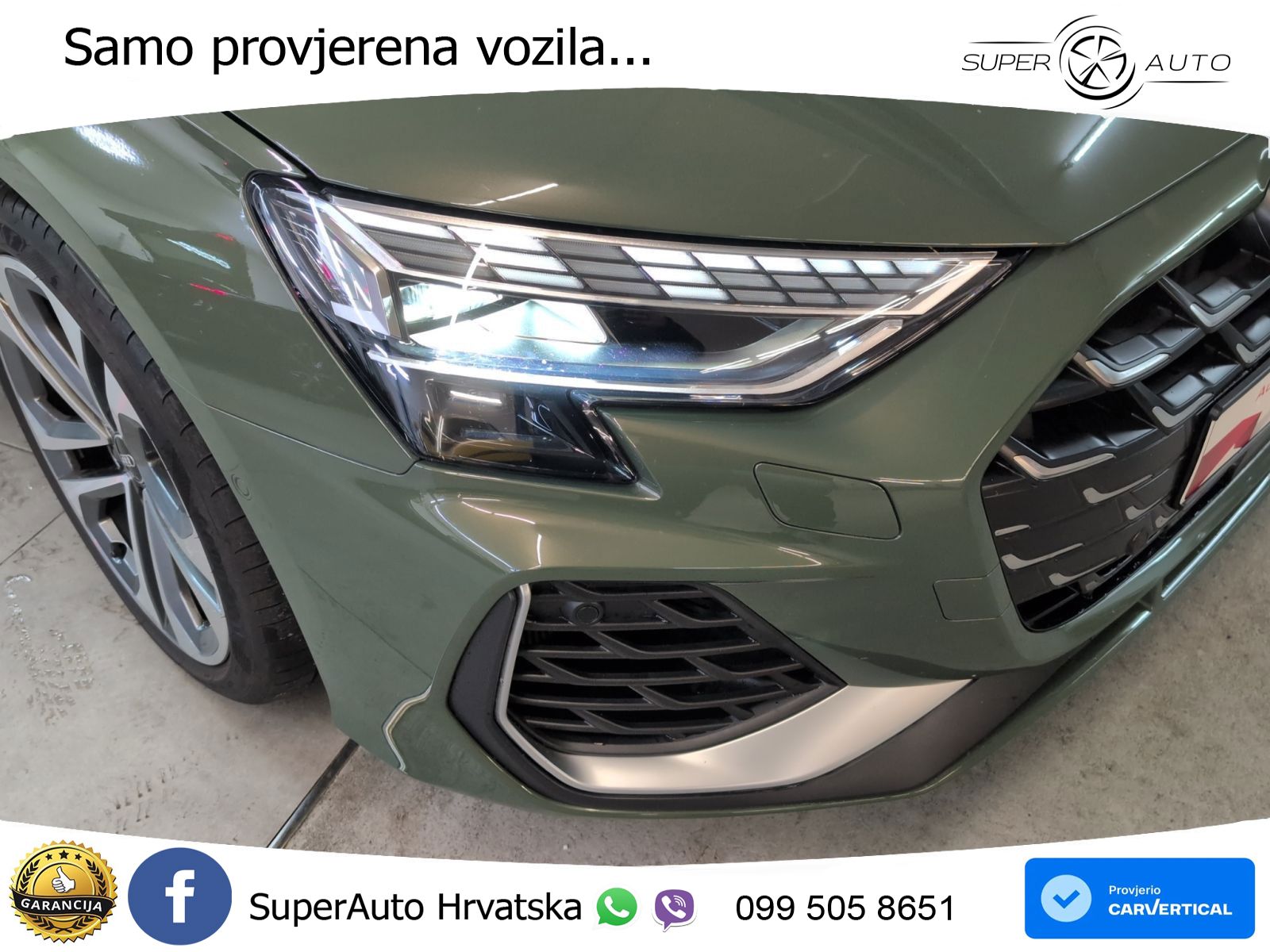 Audi S3 2.0 TFSI (333 KS) quattro S tronic LED+ACC