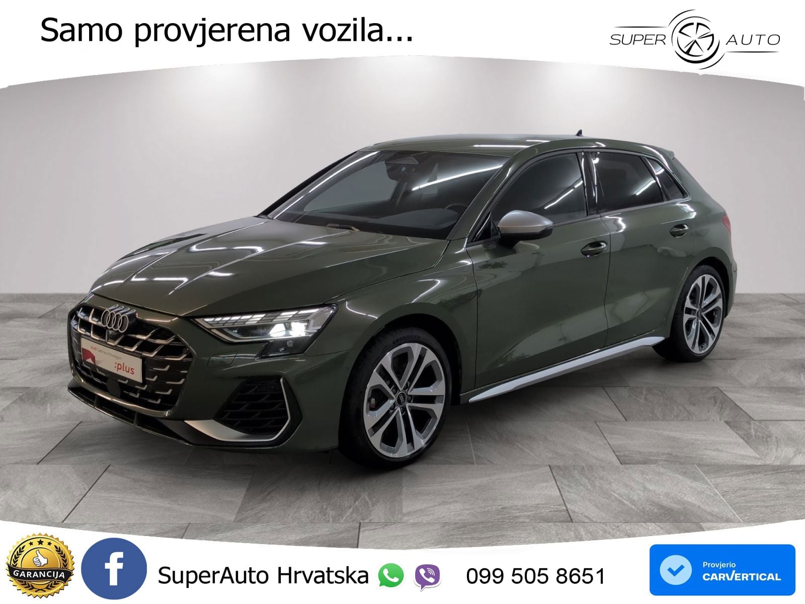 Audi S3 2.0 TFSI (333 KS) quattro S tronic LED+ACC