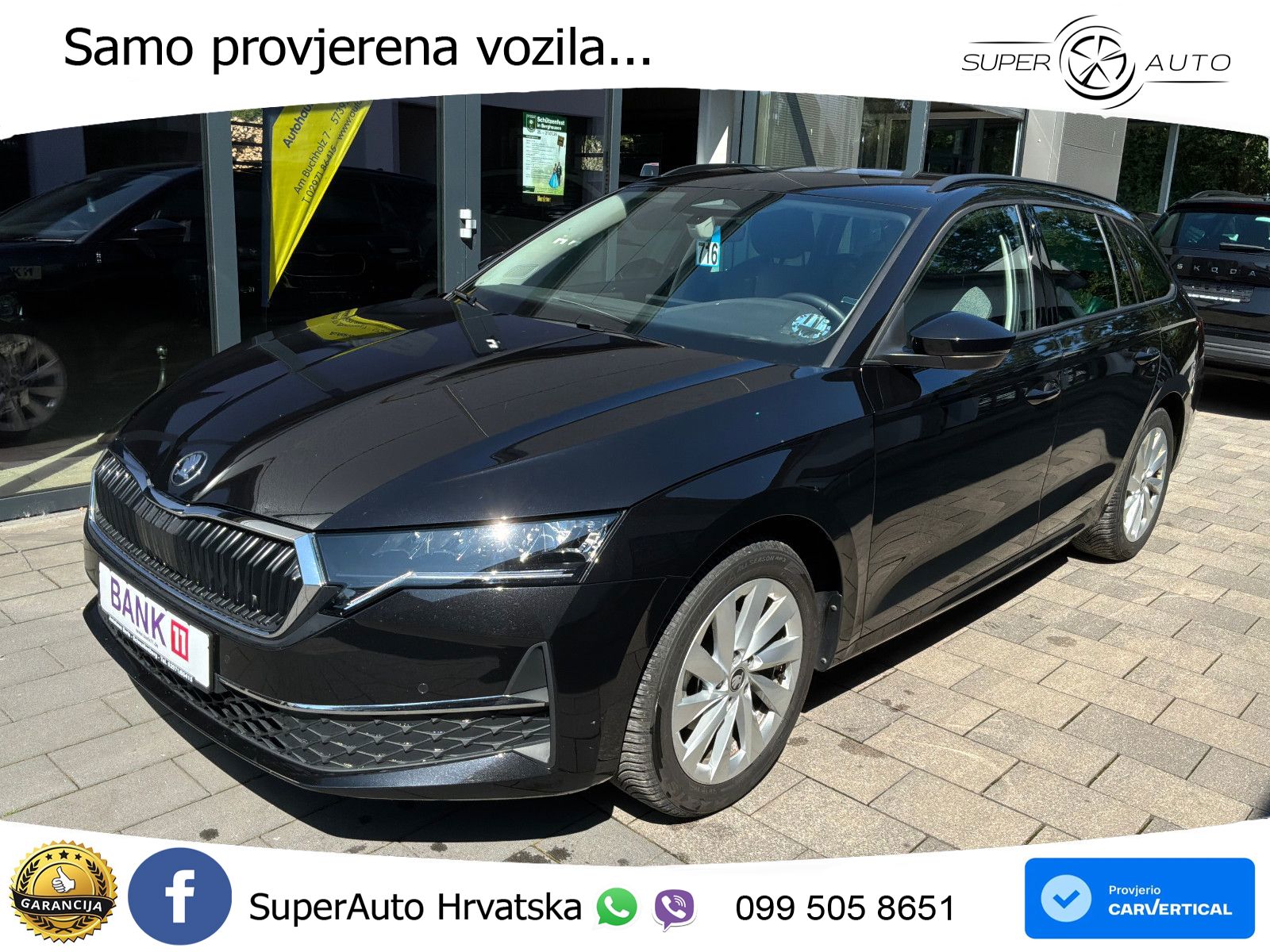 Škoda Octavia Combi 2.0 TDI (150 KS) DSG LED+GR SJED+ACC