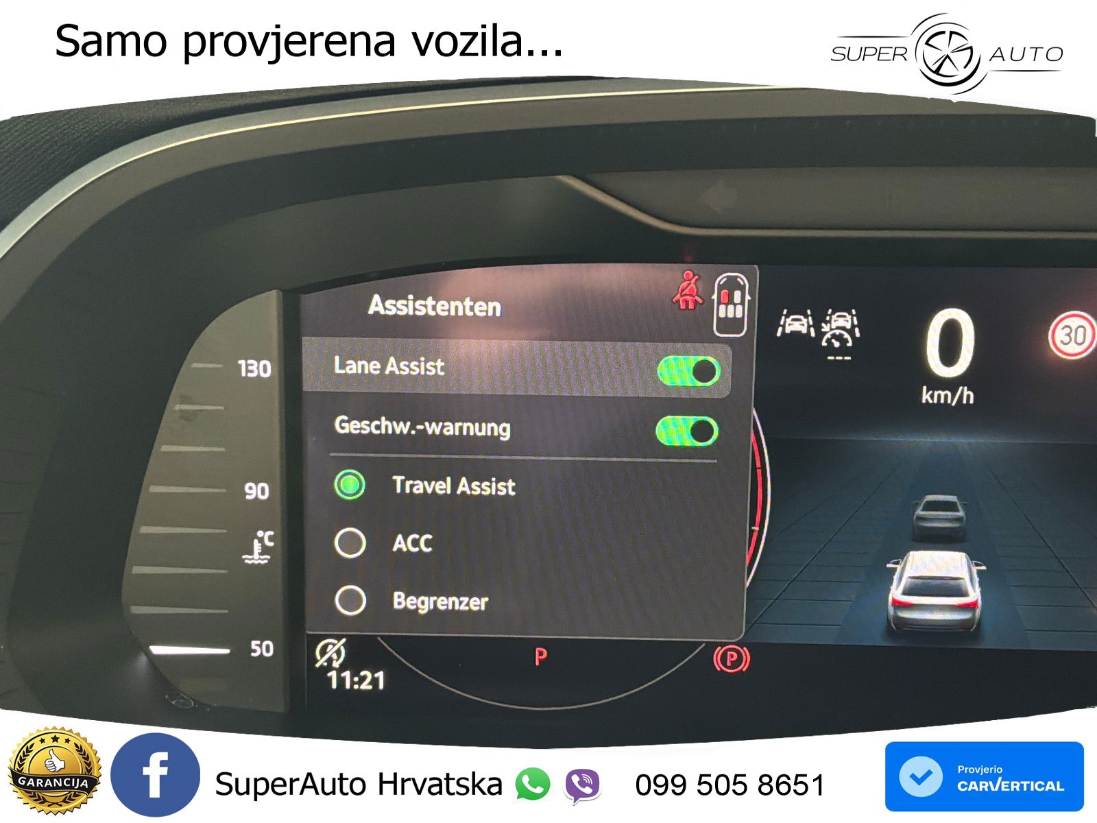 Škoda Octavia Combi 2.0 TDI (150 KS) DSG LED+GR SJED+ACC