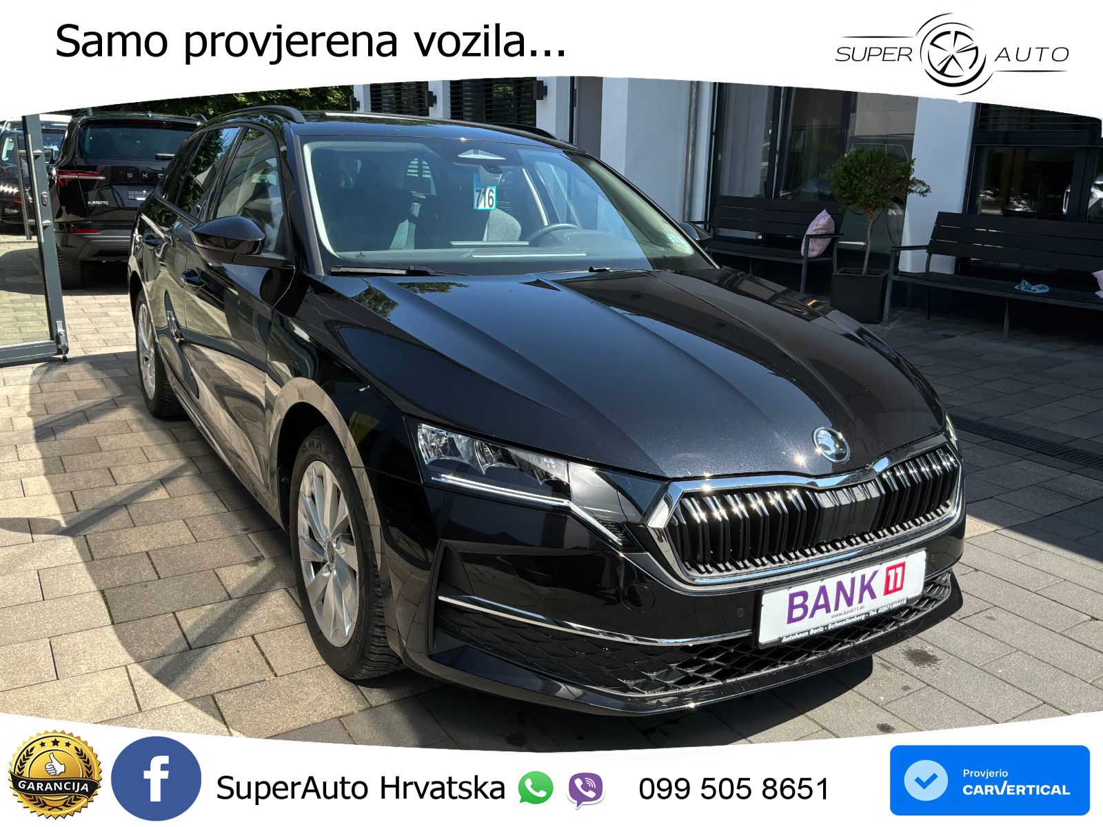 Škoda Octavia Combi 2.0 TDI (150 KS) DSG LED+GR SJED+ACC