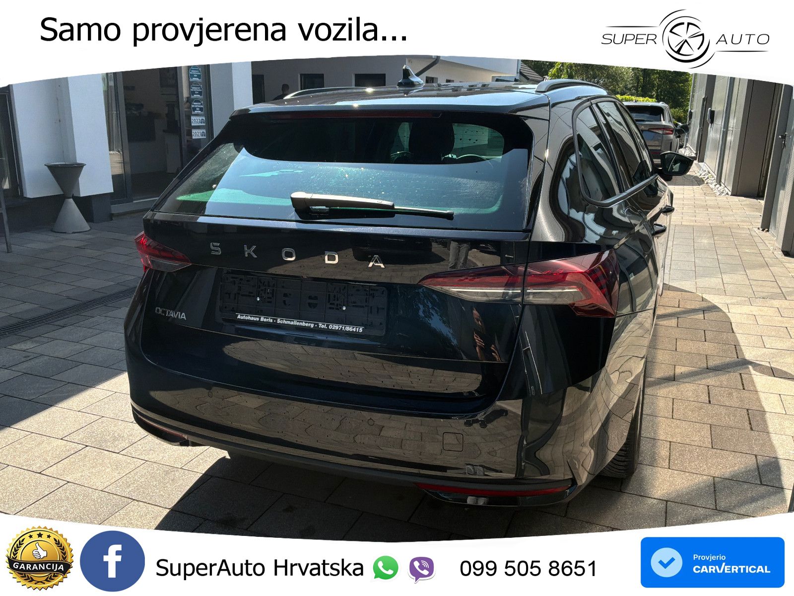 Škoda Octavia Combi 2.0 TDI (150 KS) DSG LED+GR SJED+ACC