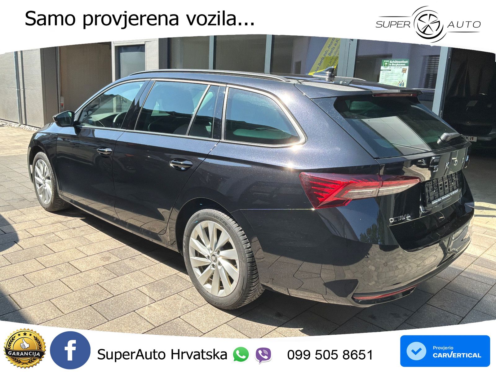 Škoda Octavia Combi 2.0 TDI (150 KS) DSG LED+GR SJED+ACC