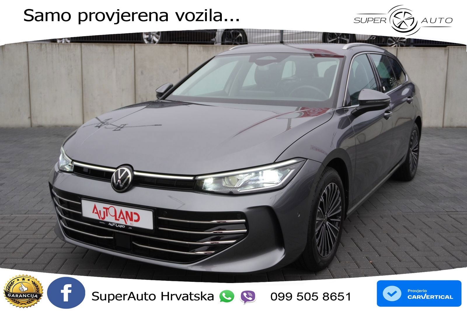 Volkswagen Passat Variant 1.5 eTSI (150 KS) DSG LED+GR SJED+ACC