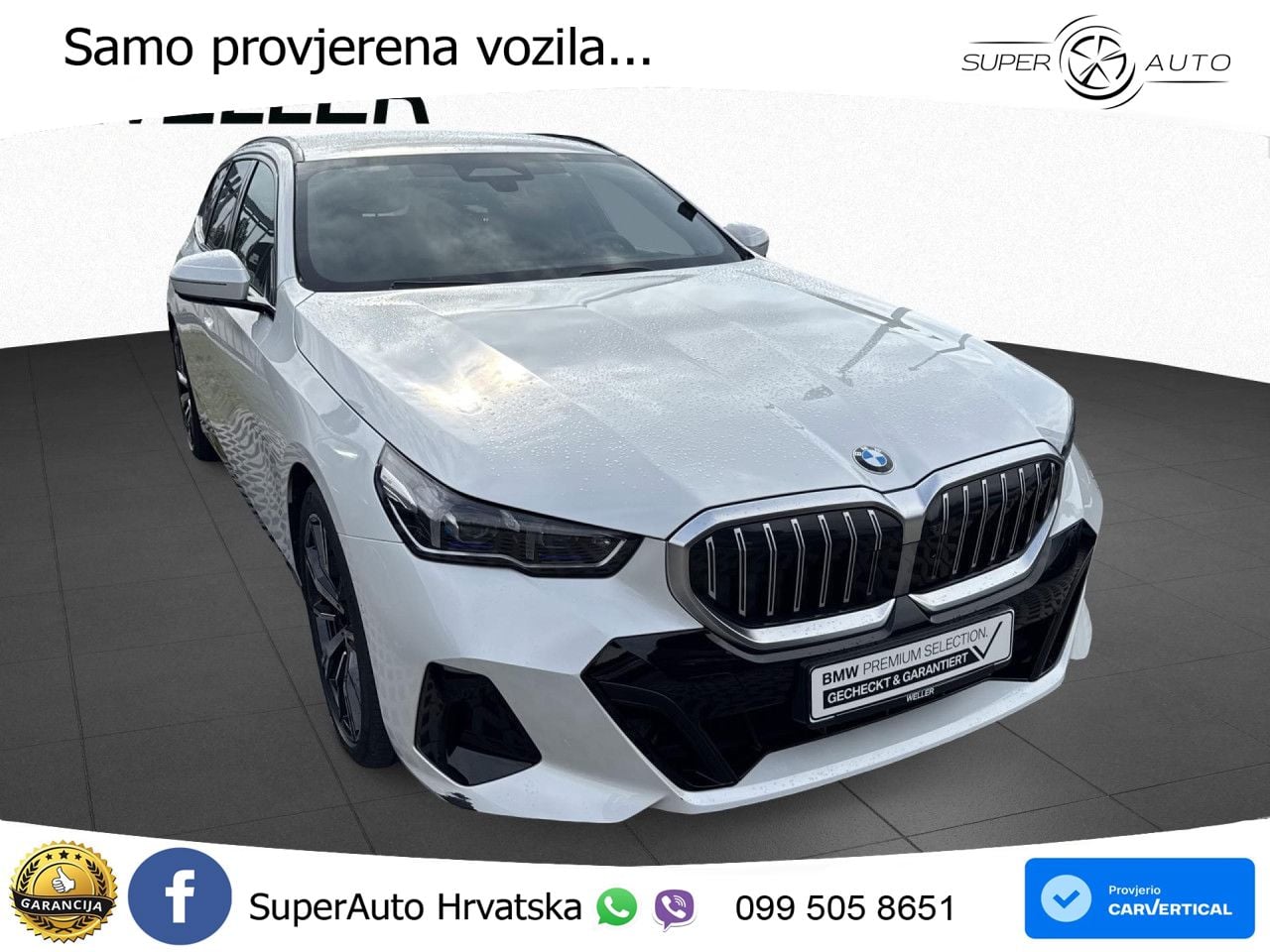 BMW 520d Touring (197 KS) Steptronic M Sport LED+GR SJED+ACC