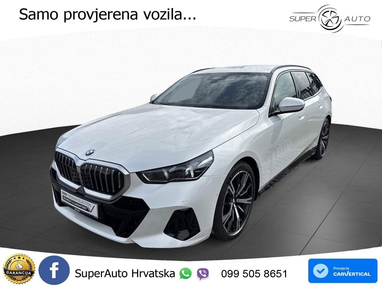 BMW 520d Touring (197 KS) Steptronic M Sport LED+GR SJED+ACC