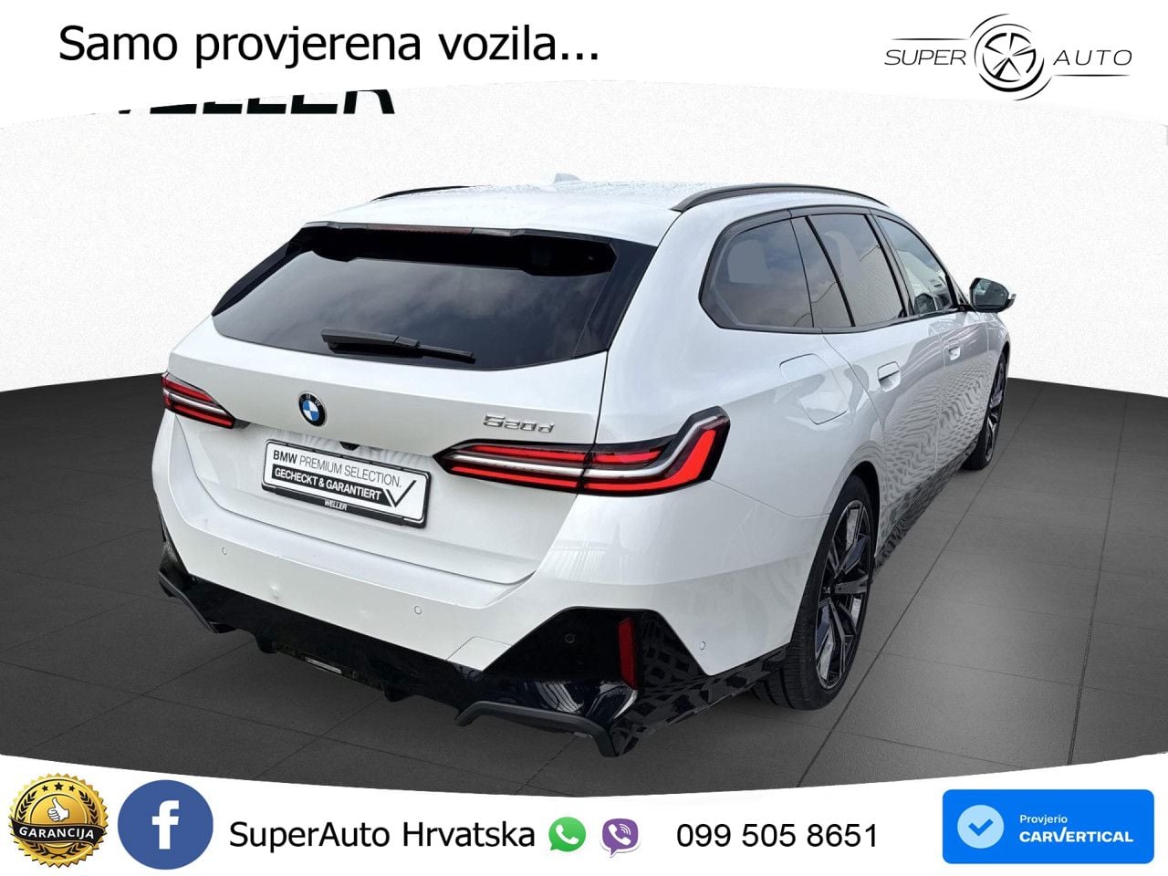 BMW 520d Touring (197 KS) Steptronic M Sport LED+GR SJED+ACC