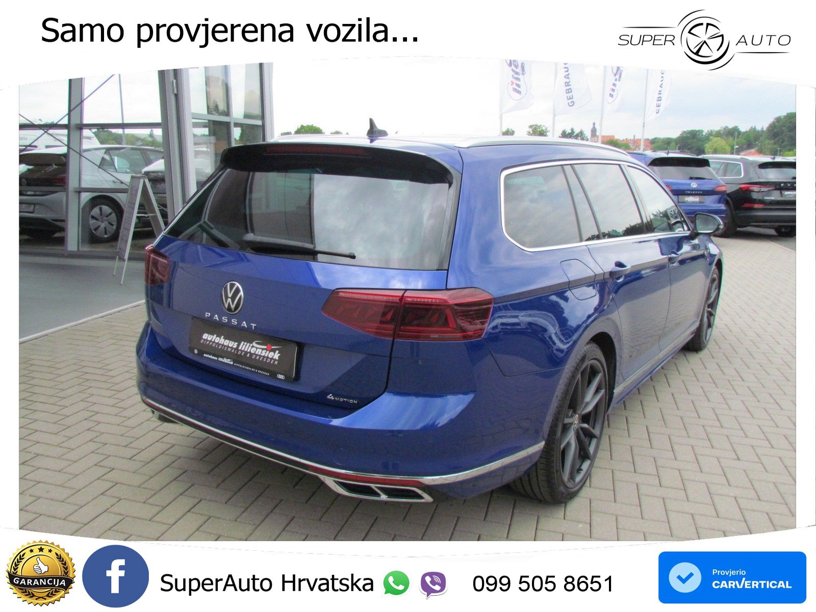 Volkswagen Passat Variant 2.0 TDI (200 KS) 4MOTION DSG R-Line MATRIX+GR SJED+KAM