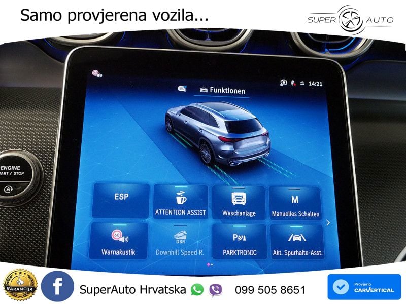 Mercedes GLC 220d (197 KS) 4MATIC 9G-TRONIC AMG ACC+GR SJED+360+PANO