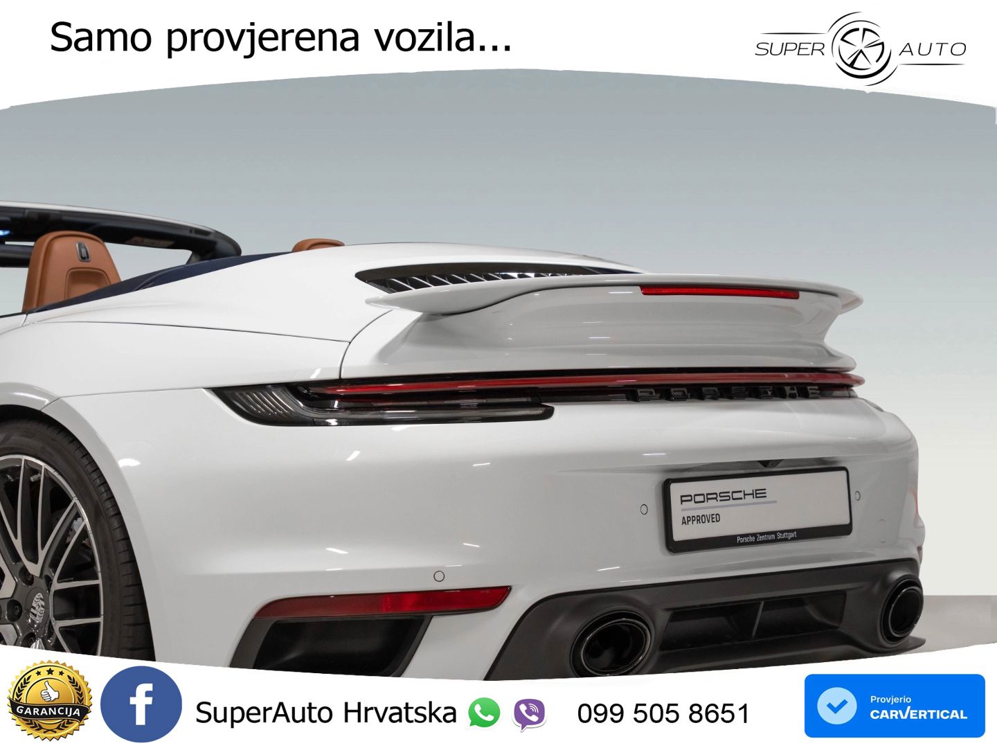 Porsche 911 Turbo Cabriolet 3.8 (580 KS) PDK LED+GR SJED+ACC