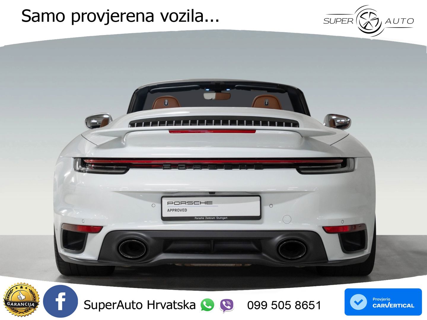 Porsche 911 Turbo Cabriolet 3.8 (580 KS) PDK LED+GR SJED+ACC