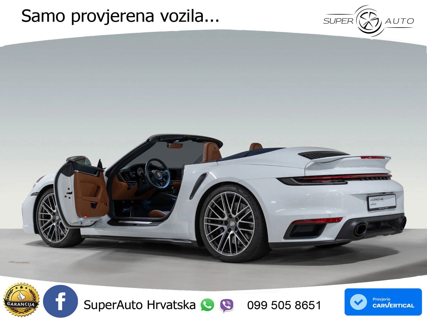 Porsche 911 Turbo Cabriolet 3.8 (580 KS) PDK LED+GR SJED+ACC