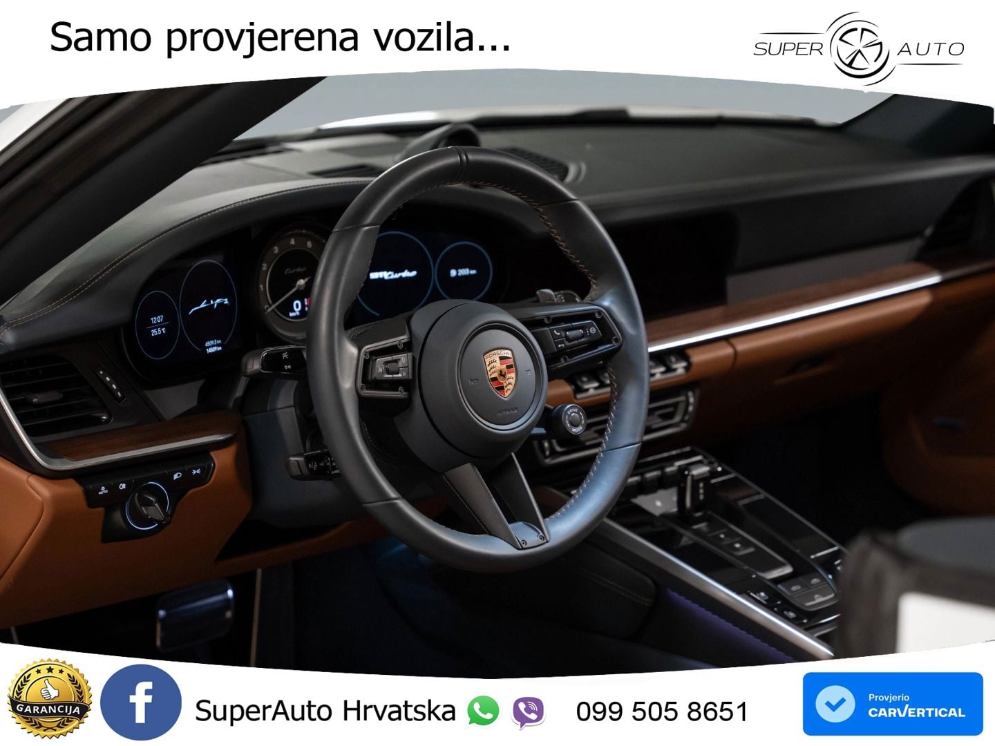 Porsche 911 Turbo Cabriolet 3.8 (580 KS) PDK LED+GR SJED+ACC