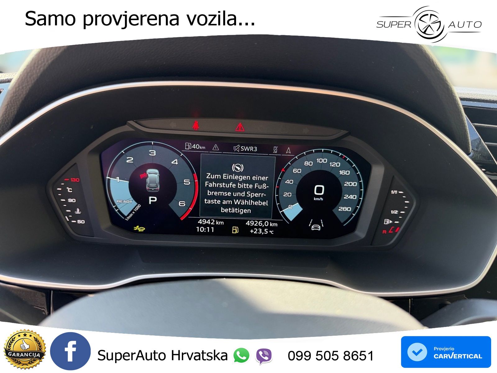 Audi Q3 2.0 TDI (150 KS) S tronic LED+GR SJED+ACC