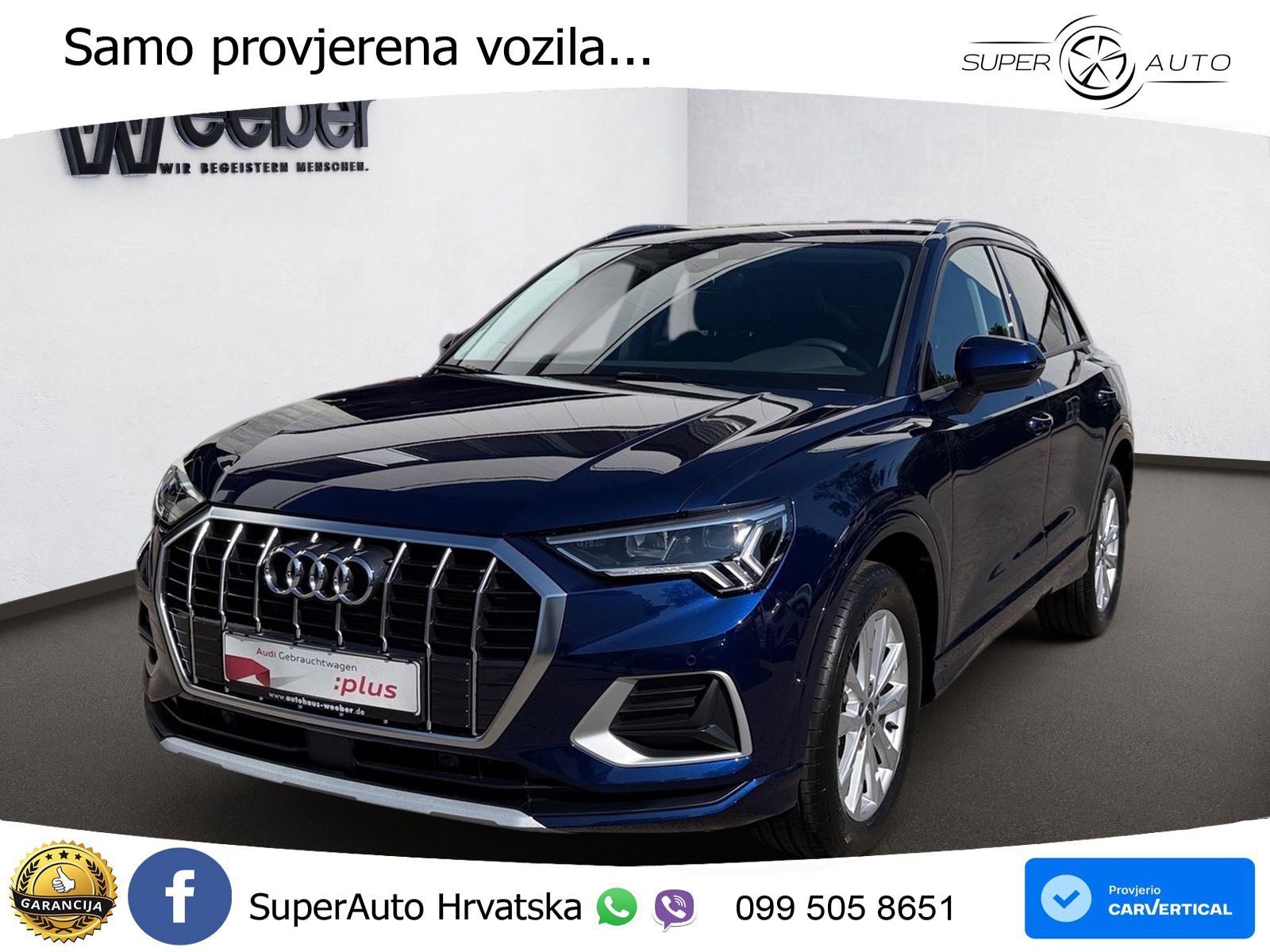 Audi Q3 2.0 TDI (150 KS) S tronic LED+GR SJED+ACC