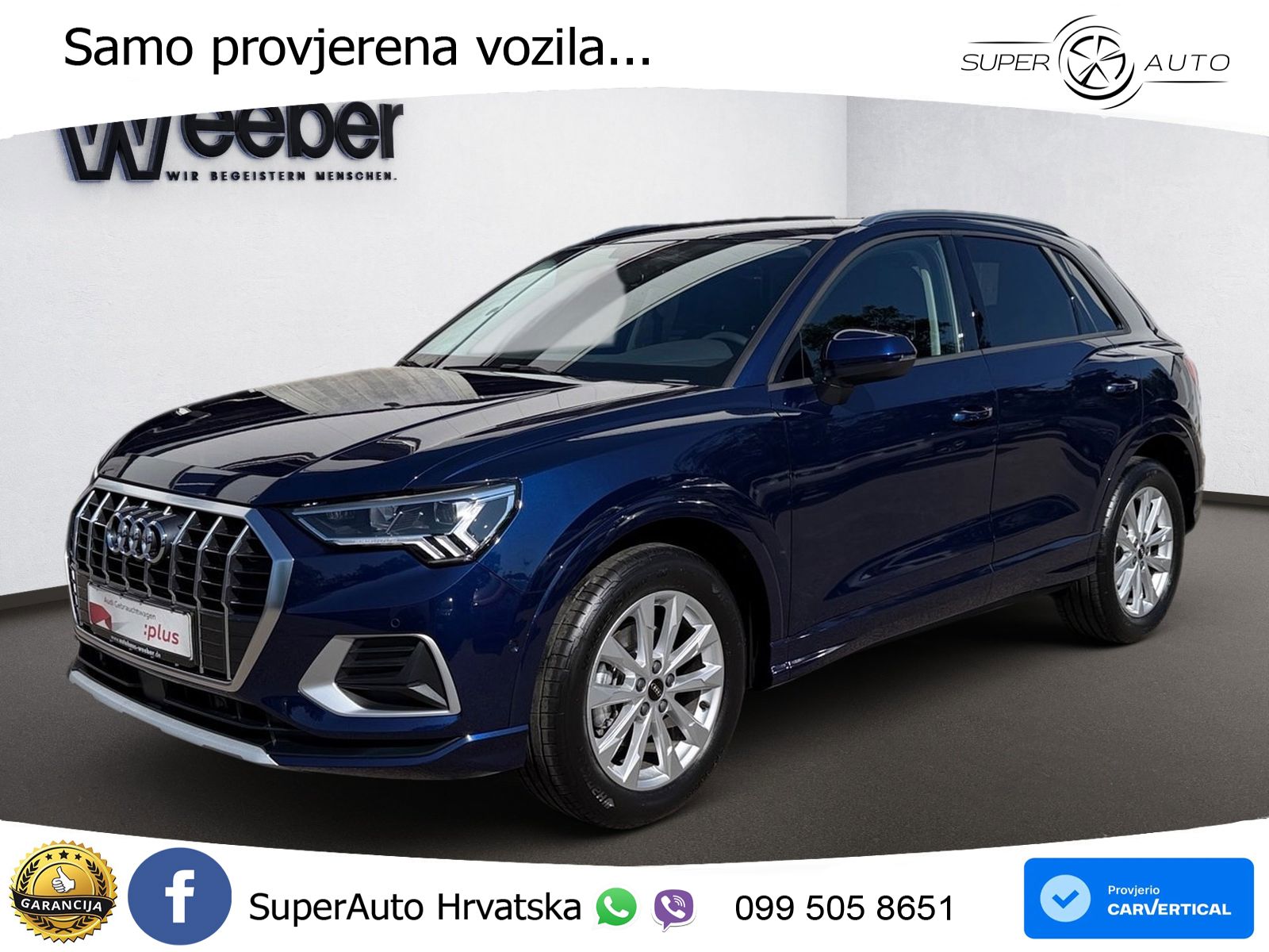 Audi Q3 2.0 TDI (150 KS) S tronic LED+GR SJED+ACC