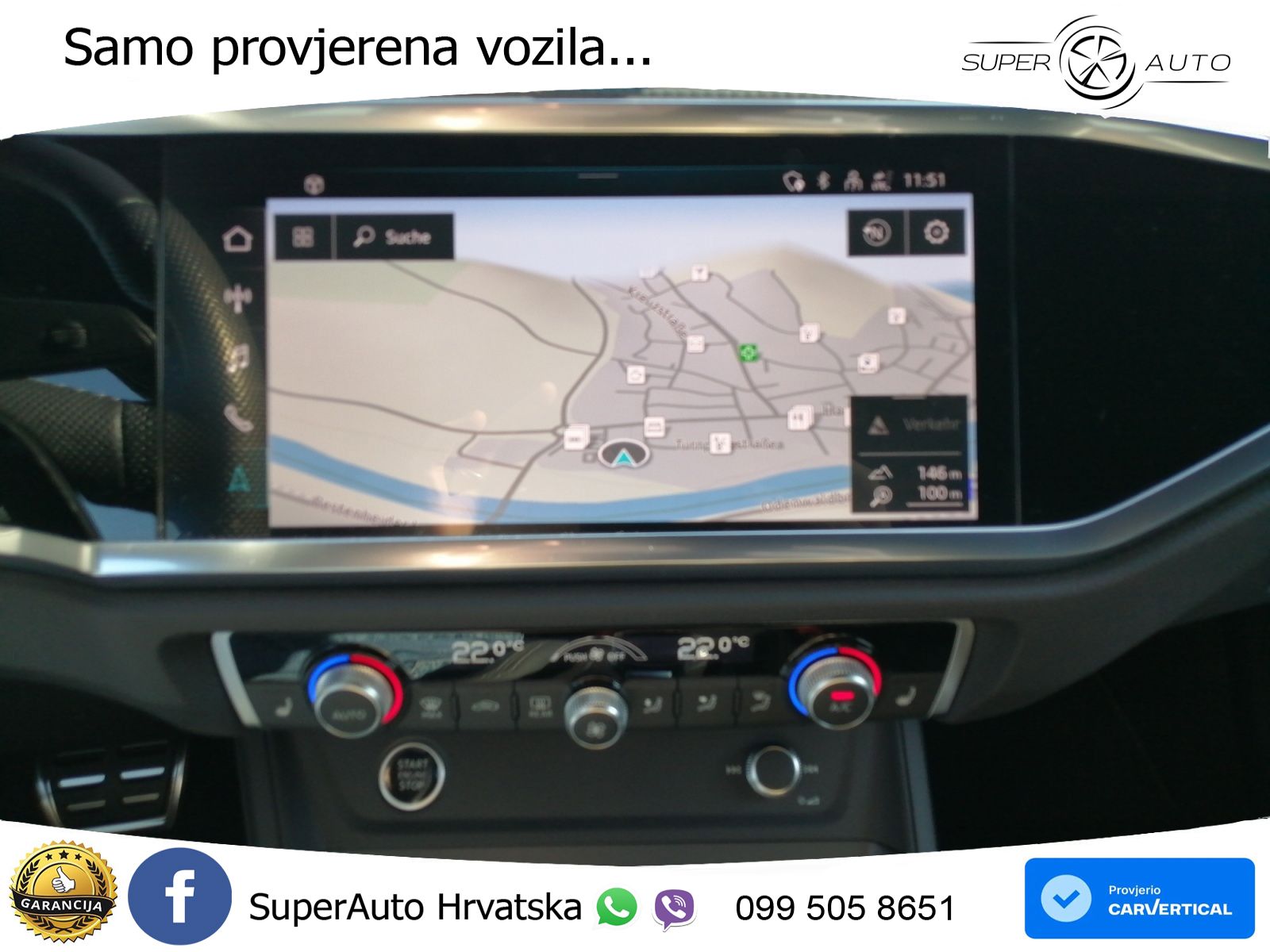 Audi Q3 40 TFSI (190 KS) quattro S tronic S line MATRIX+GR SJED+KAM