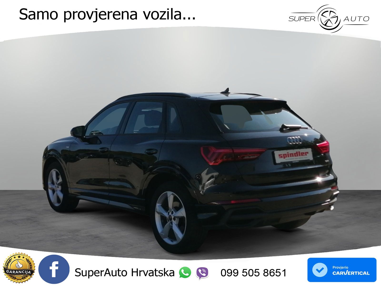 Audi Q3 40 TFSI (190 KS) quattro S tronic S line MATRIX+GR SJED+KAM