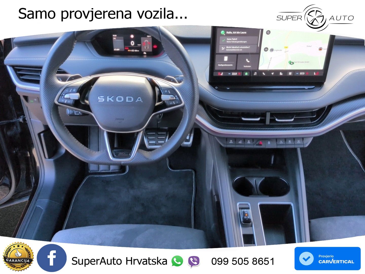 Škoda Enyaq 85 82 kWh (286 KS) SportLine MATRIX+GR SJED+KAM