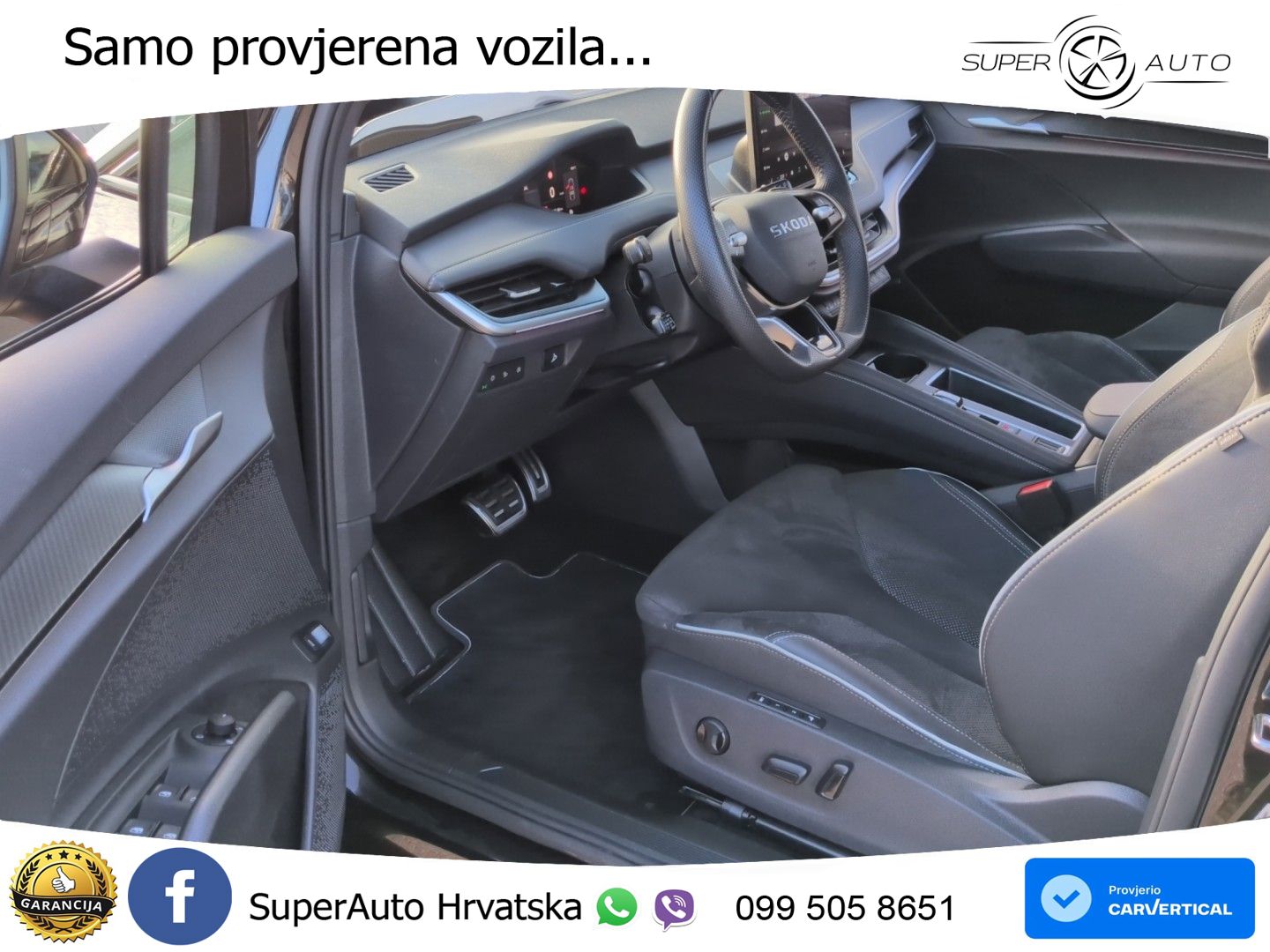 Škoda Enyaq 85 82 kWh (286 KS) SportLine MATRIX+GR SJED+KAM