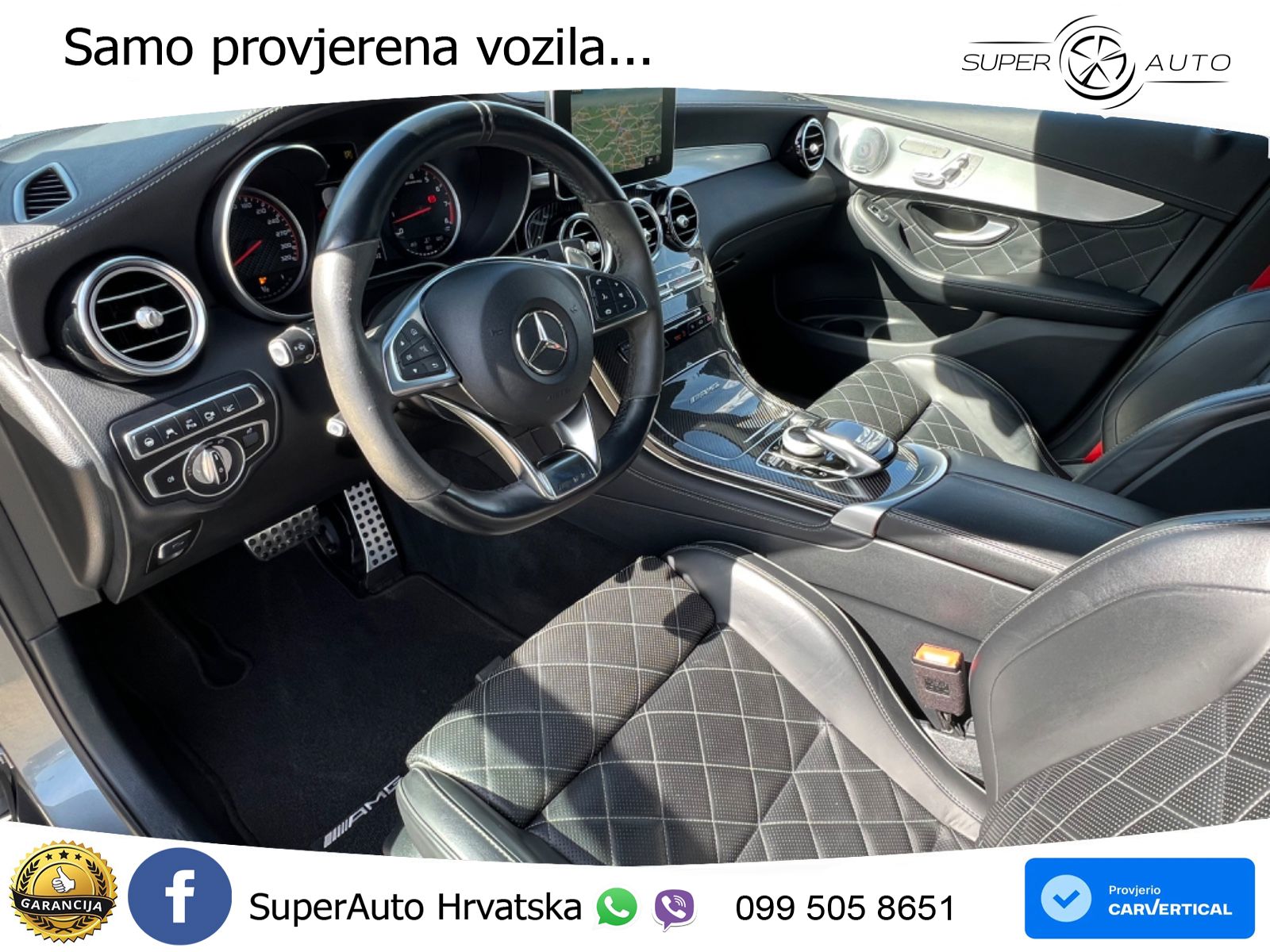 Mercedes GLC Coupe AMG 63 S (510 KS) 4MATIC+ MCT ZRAČNI+ACC+4xGR SJED+KAM