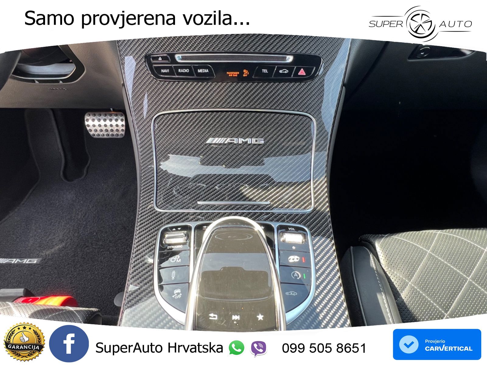Mercedes GLC Coupe AMG 63 S (510 KS) 4MATIC+ MCT ZRAČNI+ACC+4xGR SJED+KAM