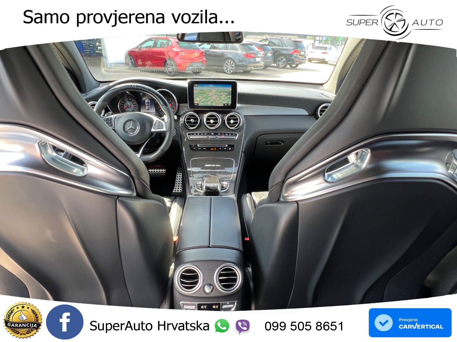 Mercedes GLC Coupe AMG 63 S (510 KS) 4MATIC+ MCT ZRAČNI+ACC+4xGR SJED+KAM