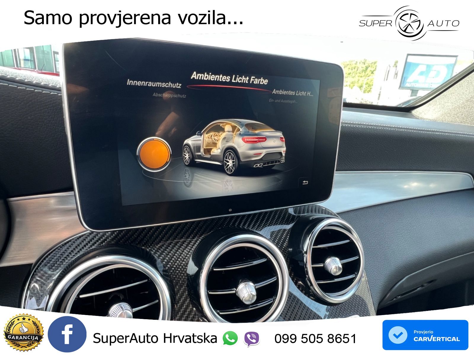 Mercedes GLC Coupe AMG 63 S (510 KS) 4MATIC+ MCT ZRAČNI+ACC+4xGR SJED+KAM