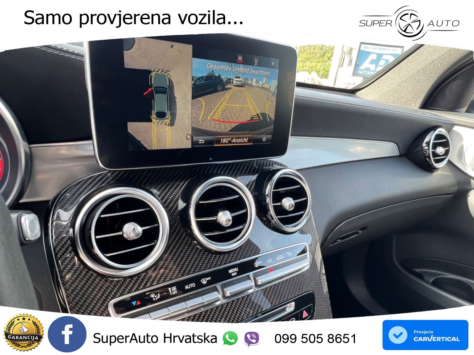 Mercedes GLC Coupe AMG 63 S (510 KS) 4MATIC+ MCT ZRAČNI+ACC+4xGR SJED+KAM