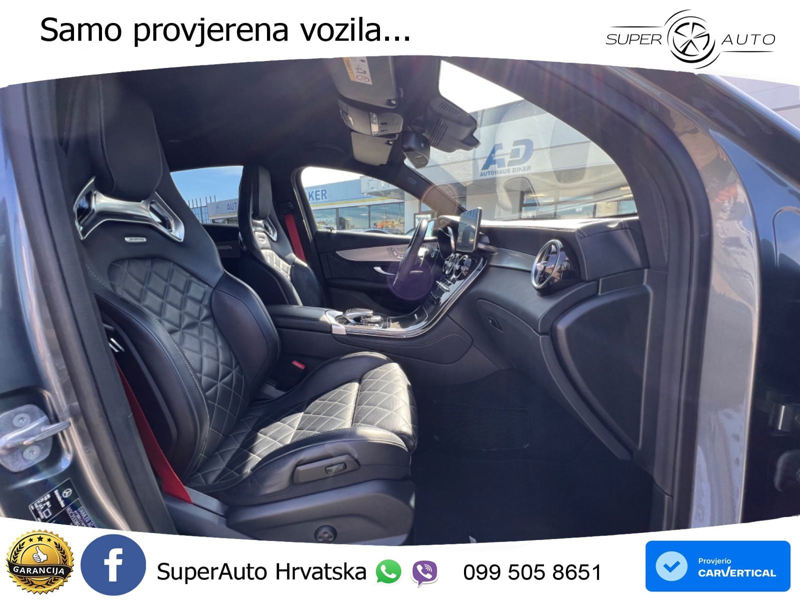 Mercedes GLC Coupe AMG 63 S (510 KS) 4MATIC+ MCT ZRAČNI+ACC+4xGR SJED+KAM