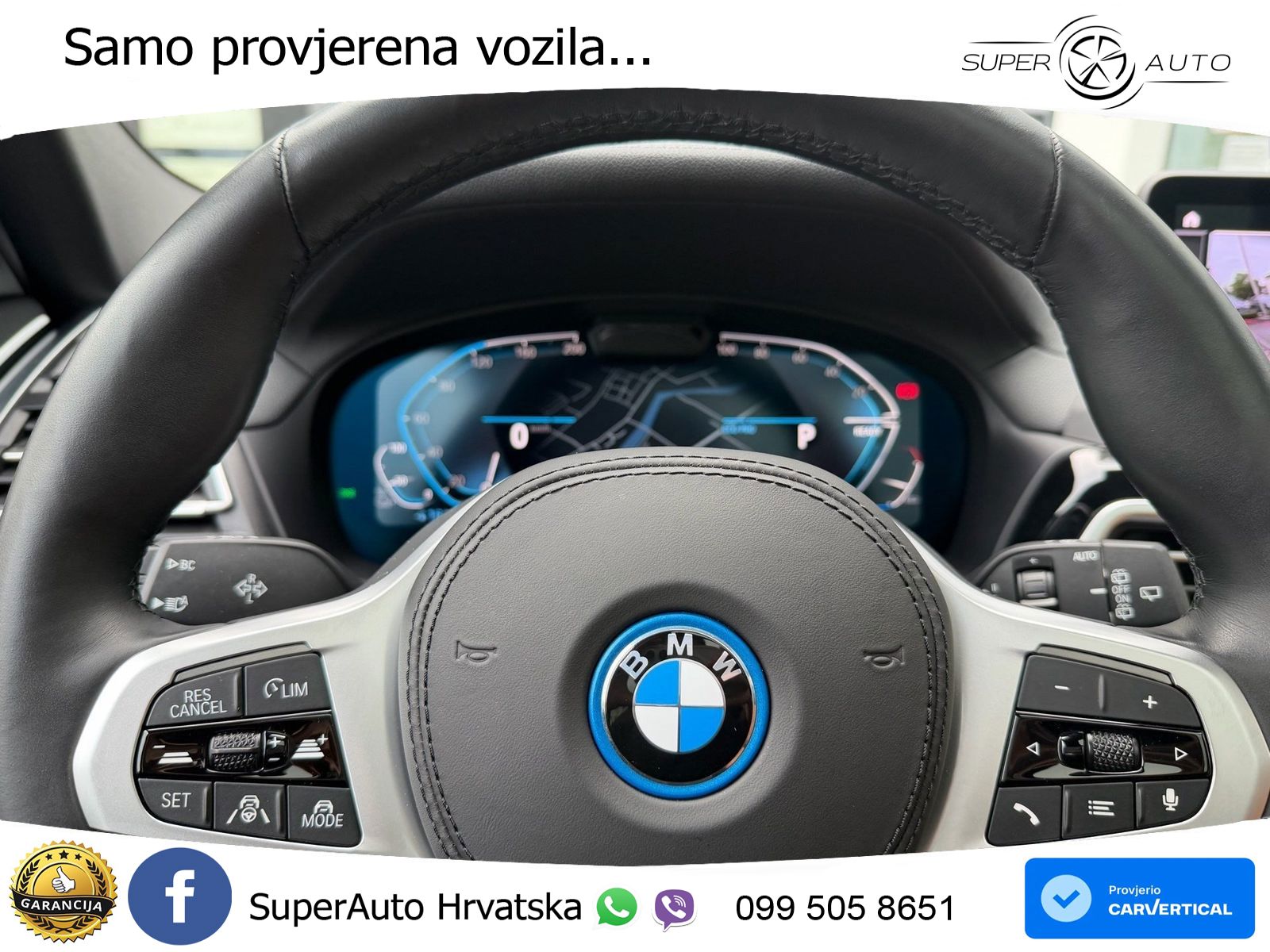 BMW iX3 80 kWh (286 KS) M Sport LED+GR SJED+ACC