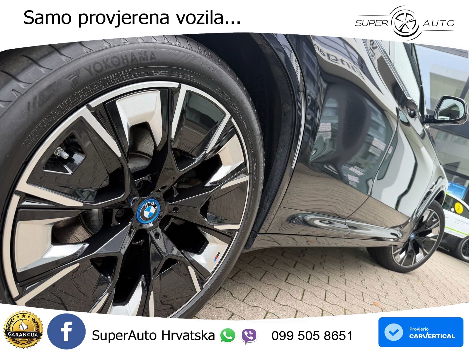 BMW iX3 80 kWh (286 KS) M Sport LED+GR SJED+ACC