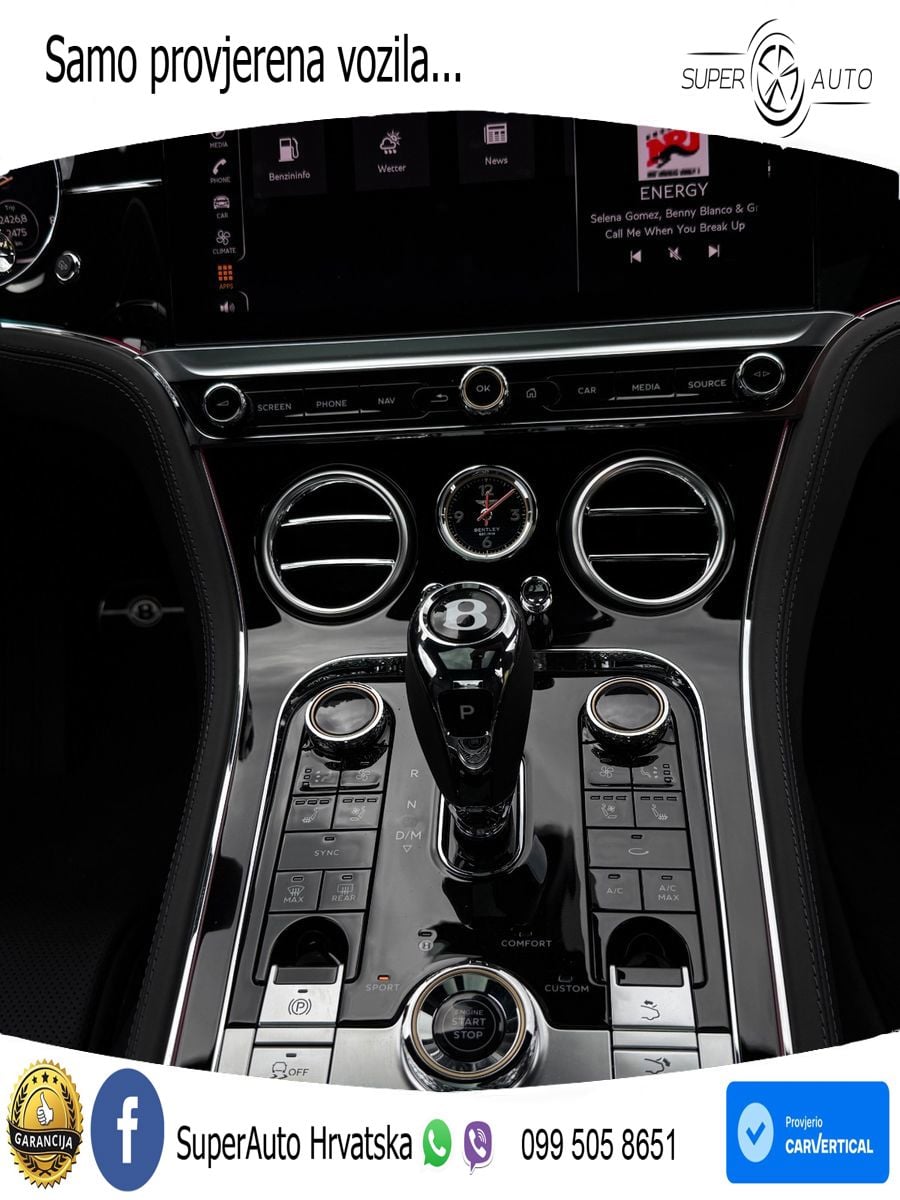 Bentley Continental GT III 4.0 V8 (550 KS) AWD Automatic LED+GR SJED+ACC
