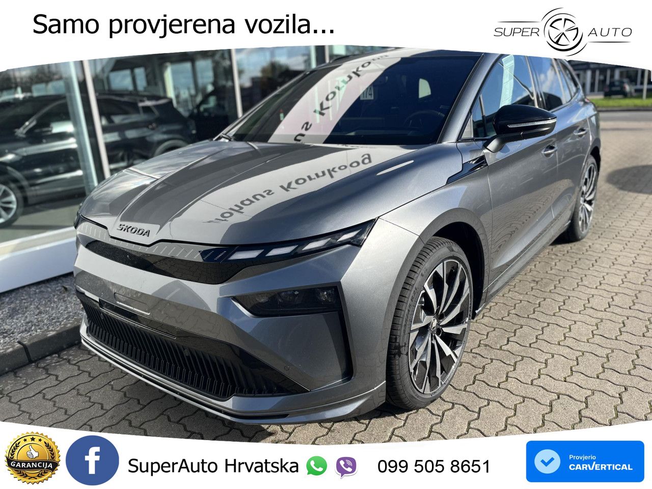 Škoda Enyaq 85 82 kWh (286 KS) SportLine LED+GR SJED+ACC