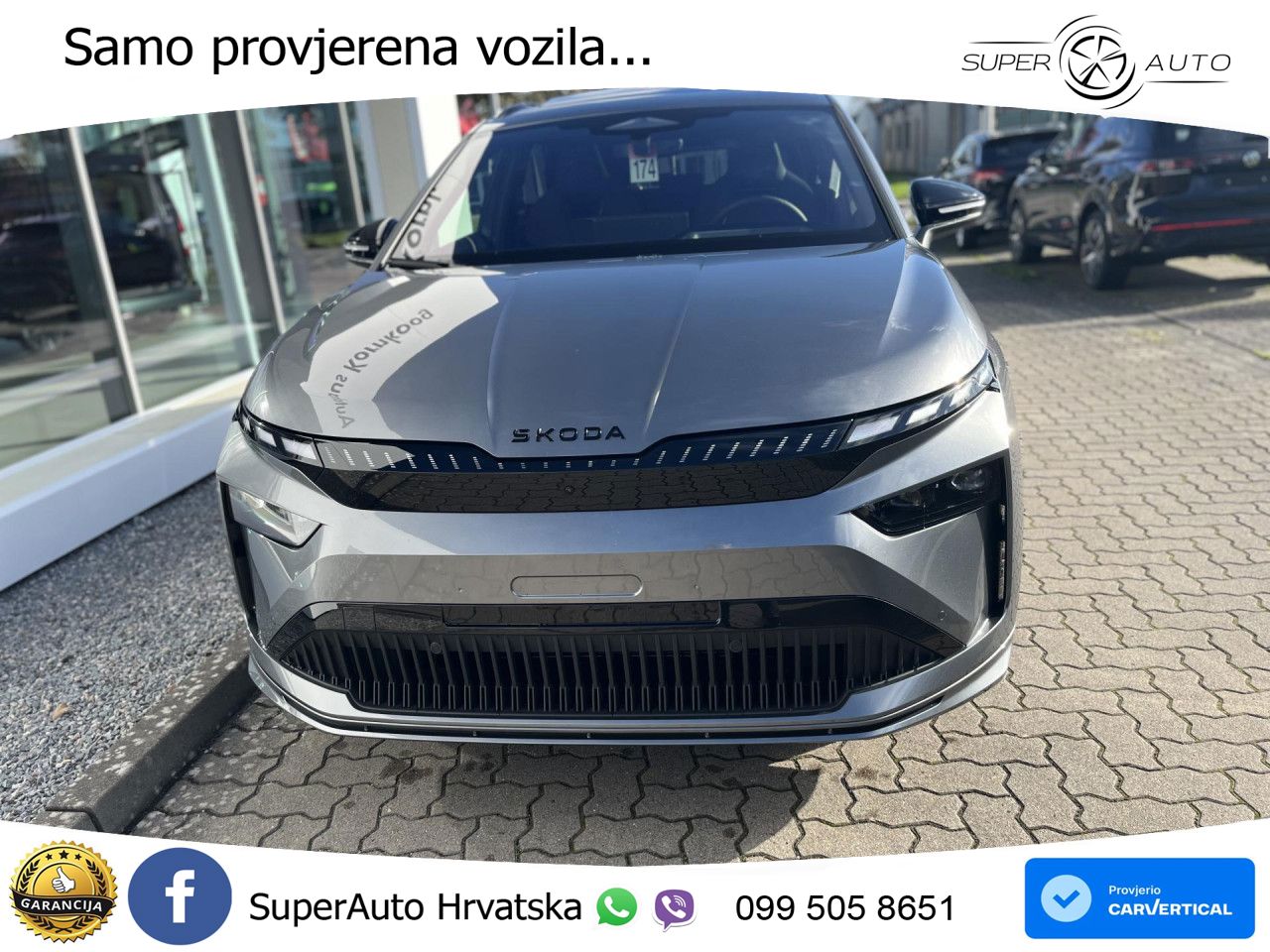 Škoda Enyaq 85 82 kWh (286 KS) SportLine LED+GR SJED+ACC