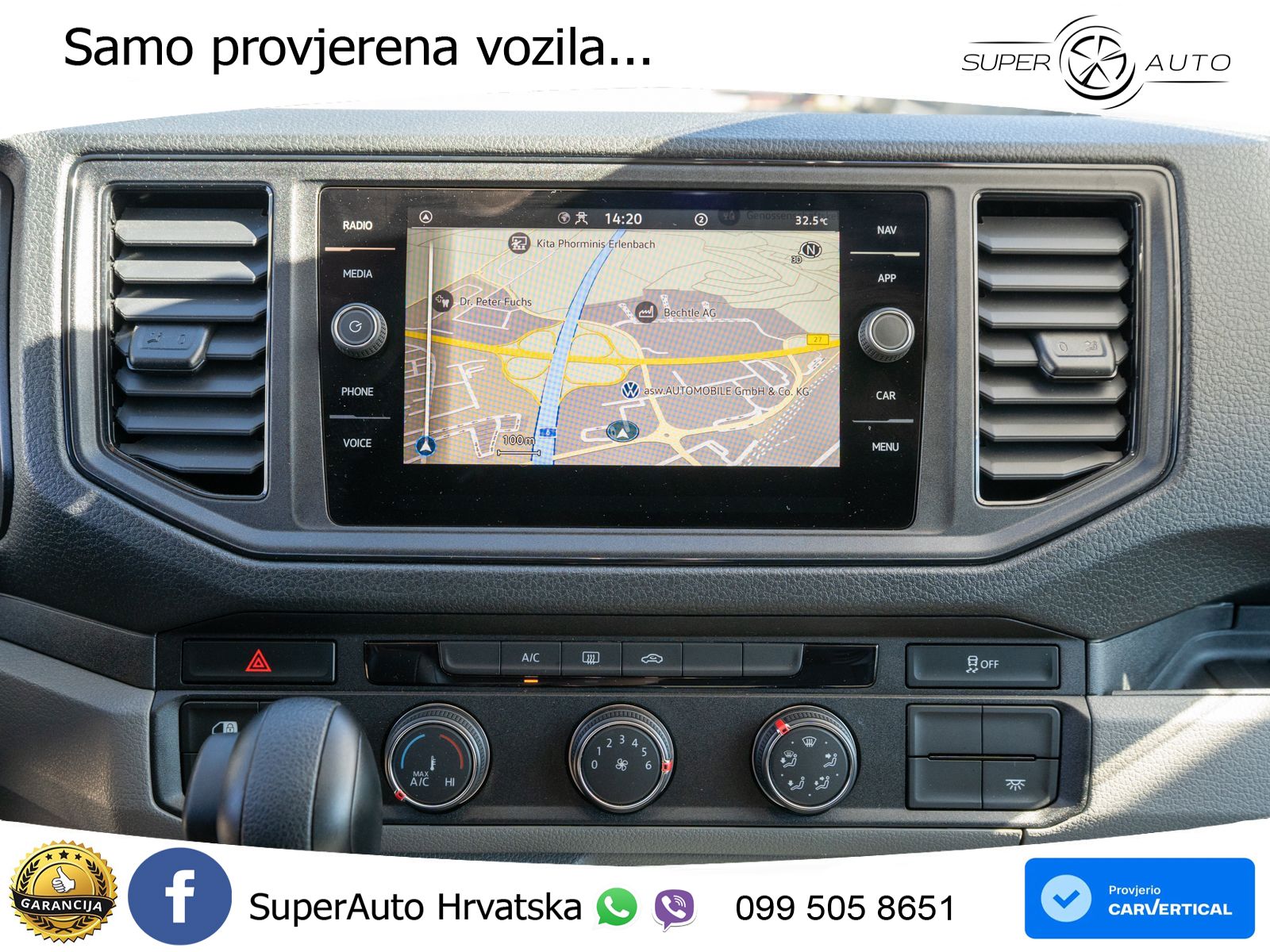Volkswagen Crafter 35 Kasten 2.0TDI DSG L3H2 KLIMA RFK AHK 177 KS