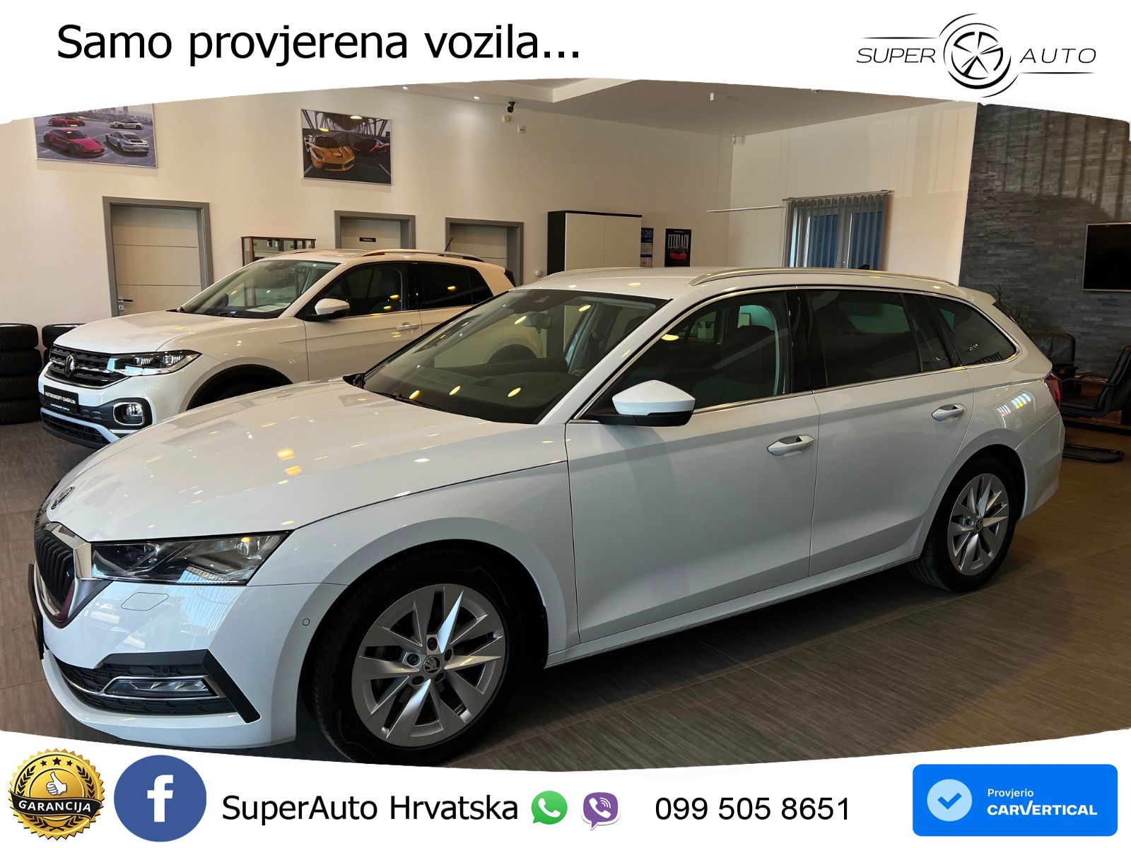 Škoda Octavia Combi 2.0 TDI (150 KS) DSG LED+GR SJED+ACC