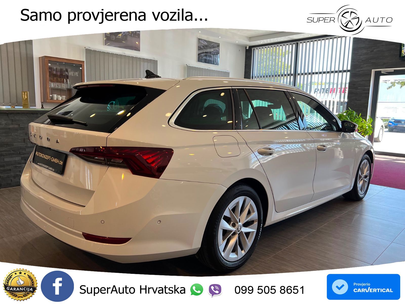 Škoda Octavia Combi 2.0 TDI (150 KS) DSG LED+GR SJED+ACC