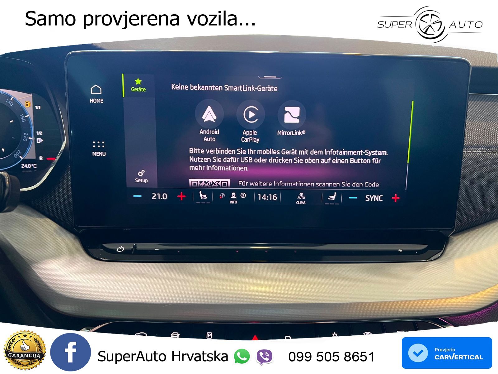 Škoda Octavia Combi 2.0 TDI (150 KS) DSG LED+GR SJED+ACC