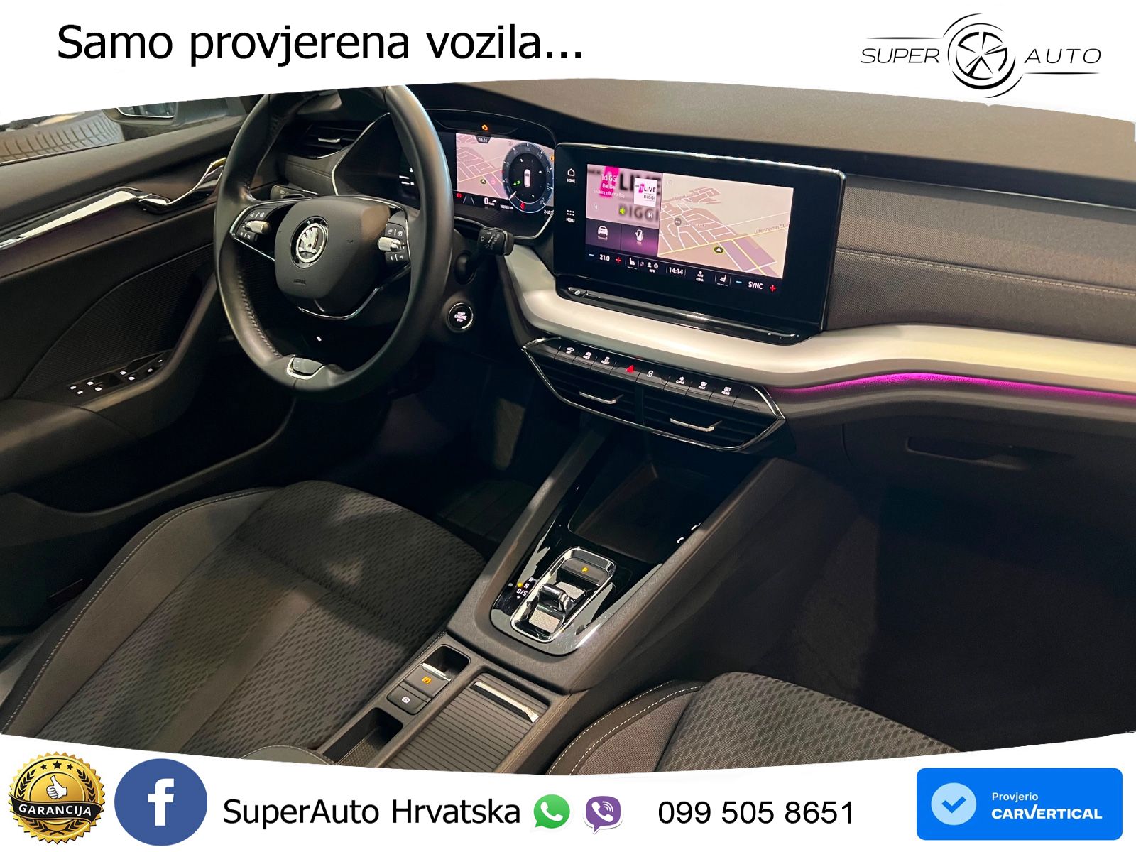 Škoda Octavia Combi 2.0 TDI (150 KS) DSG LED+GR SJED+ACC