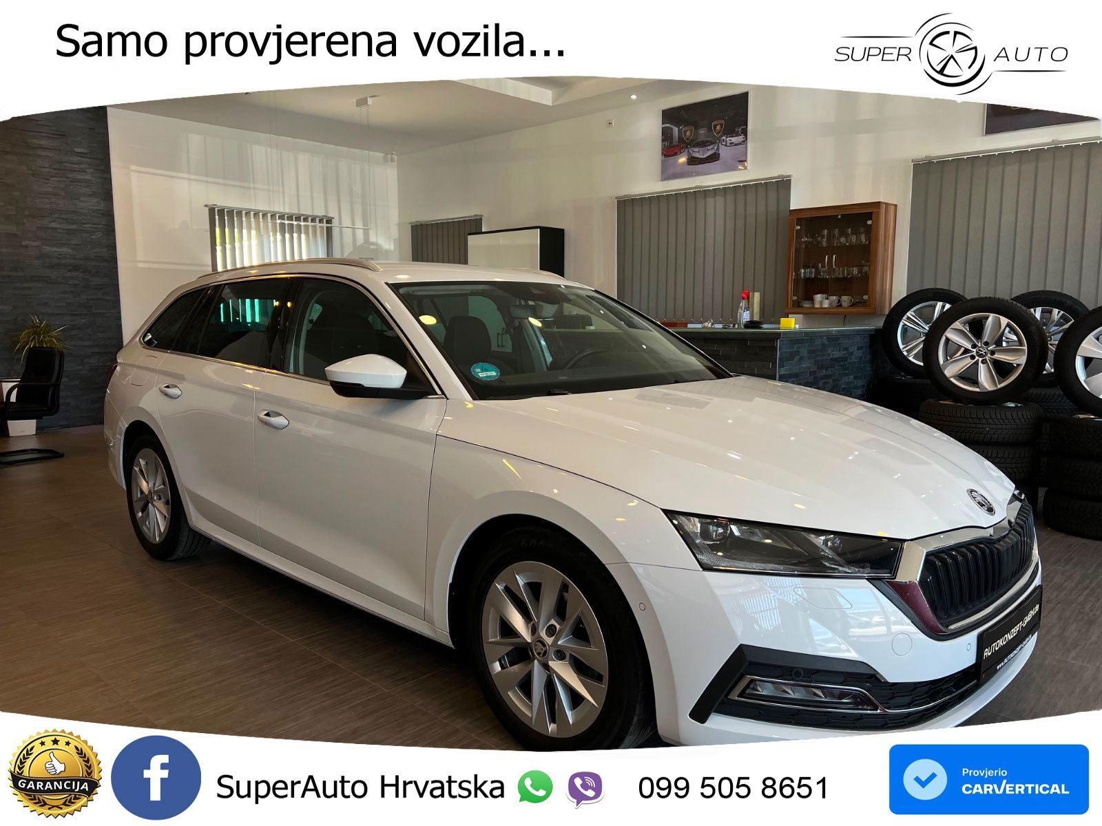 Škoda Octavia Combi 2.0 TDI (150 KS) DSG LED+GR SJED+ACC