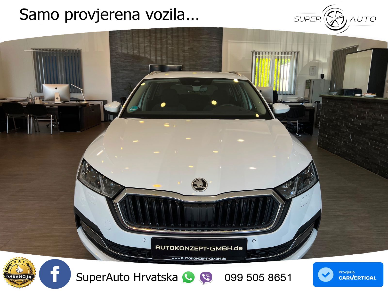 Škoda Octavia Combi 2.0 TDI (150 KS) DSG LED+GR SJED+ACC
